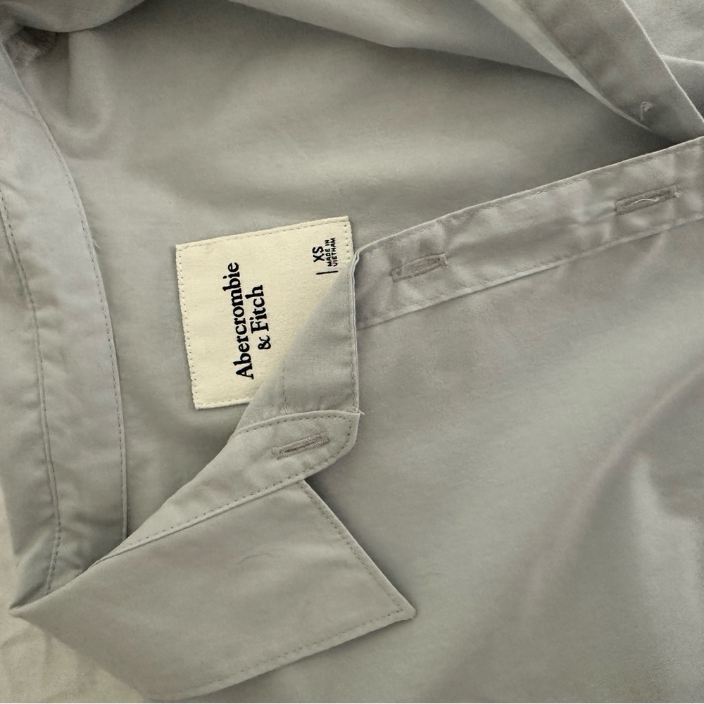 Abercrombie  Light blue Button-Up Shirt babydoll fit